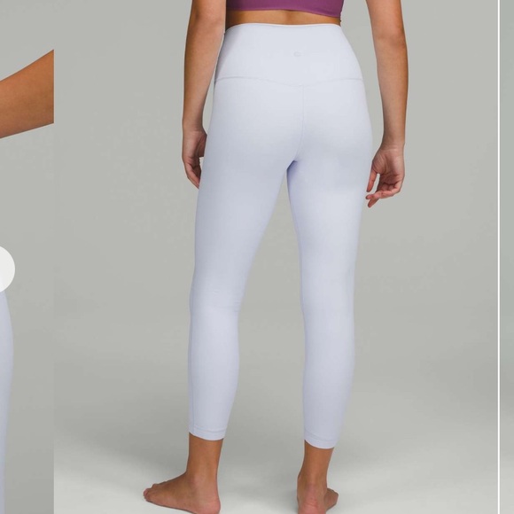 Lululemon Align High-Rise Pant 25" size 6 Pastel Blue - Picture 3 of 8